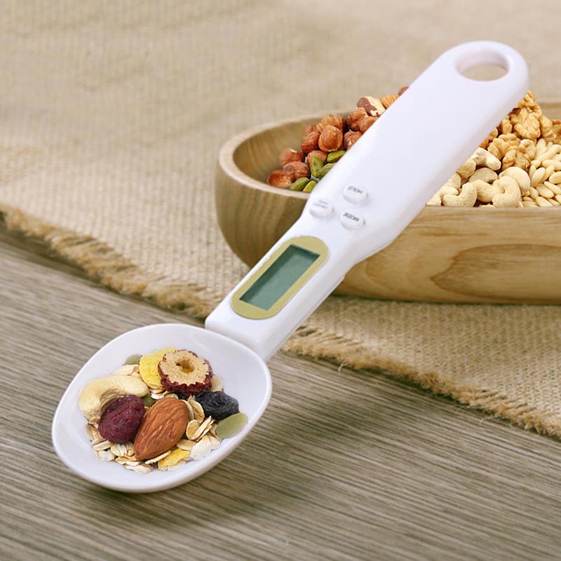 Digital Measuring Spoon Scale – Precision Kitchen Spoon Scale with LCD Display