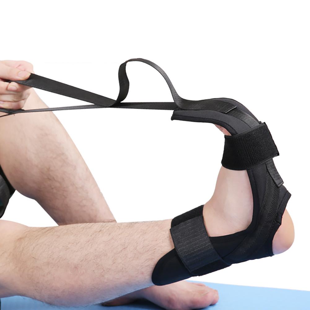 Stretching Strap with Loops – Yoga Flexibility Band for Legs, Back & Rehab Training