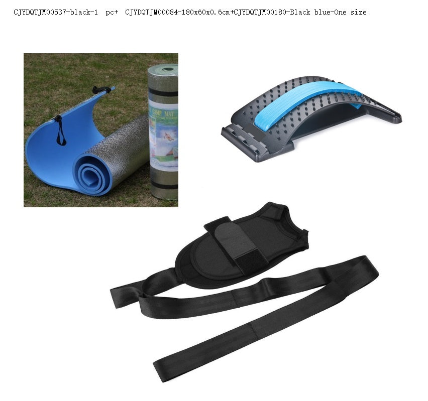 Stretching Strap with Loops – Yoga Flexibility Band for Legs, Back & Rehab Training