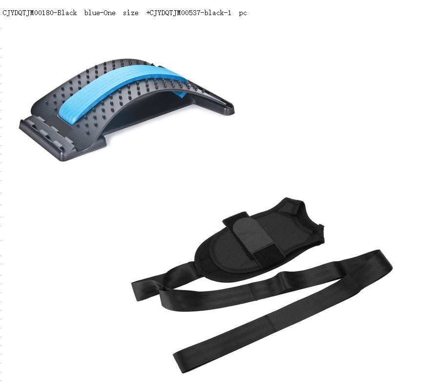 Stretching Strap with Loops – Yoga Flexibility Band for Legs, Back & Rehab Training