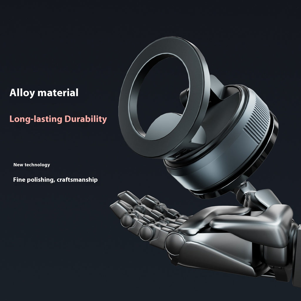 Magnetic Car Navigation Phone Holder Vacuum Sucker