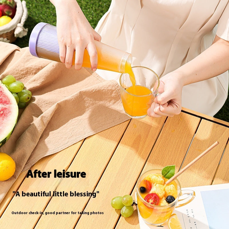 Portable Electric Juicer – USB Rechargeable Smoothie Blender Cup