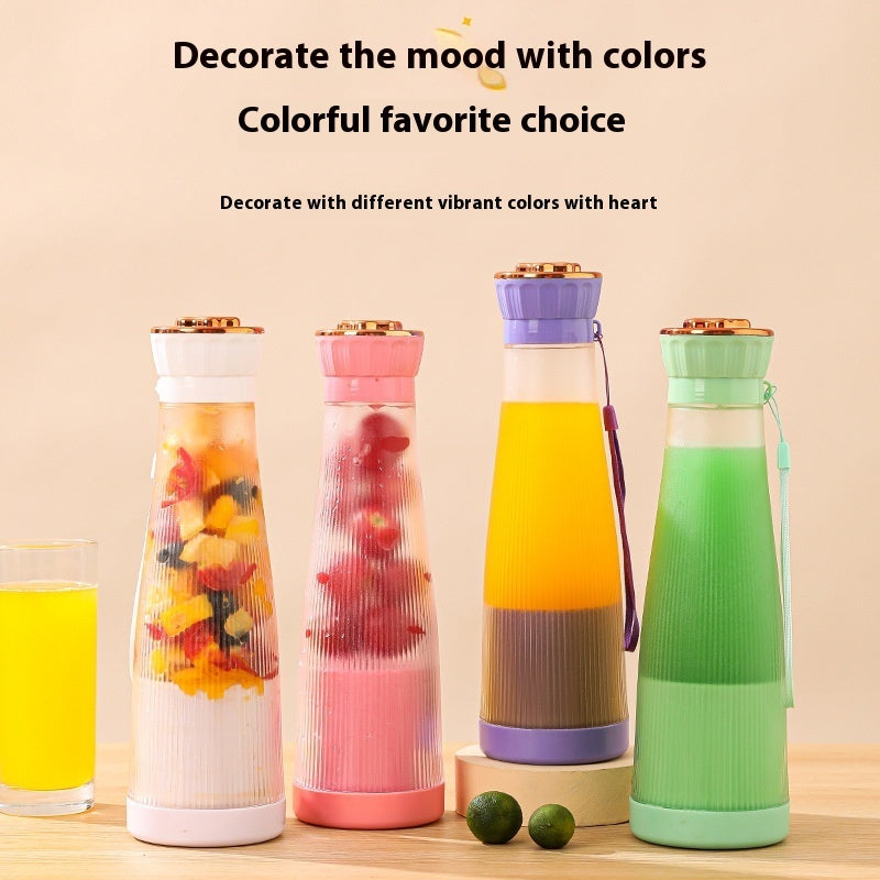 Portable Electric Juicer – USB Rechargeable Smoothie Blender Cup