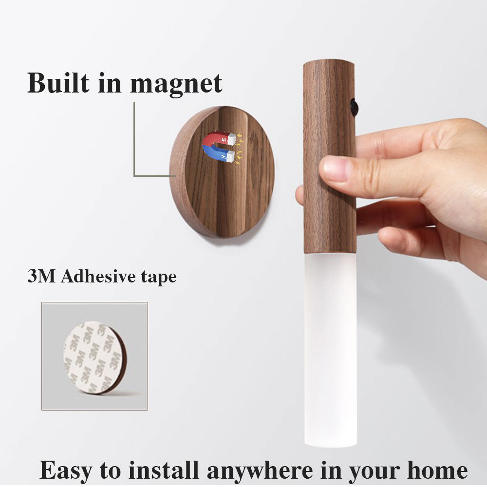 Magnetic Motion Sensor Night Light – Soft Ambient LED Lamp