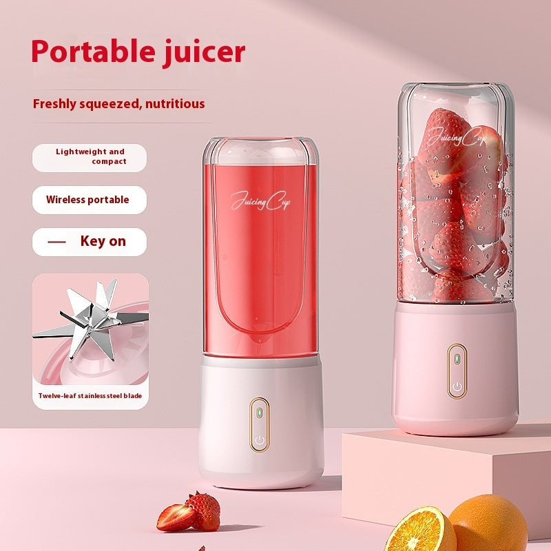 Portable Juice Blender – USB Rechargeable Smoothie Maker