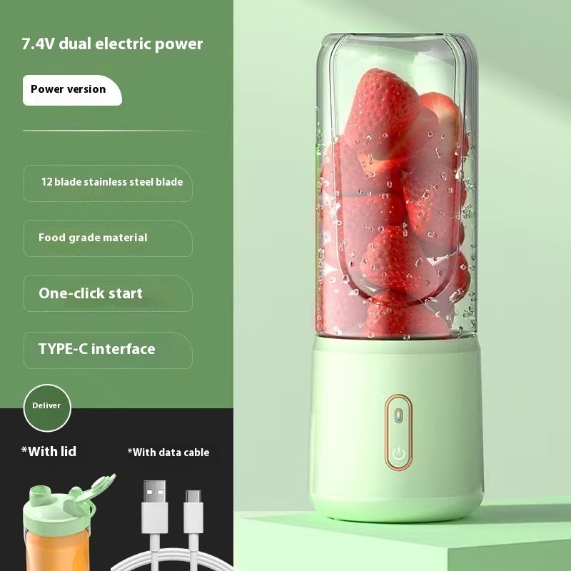 Portable Juice Blender – USB Rechargeable Smoothie Maker